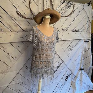 Crochet Lavender Top, 18/20